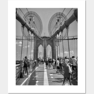 Brooklyn Bridge Manhattan New York City Posters and Art